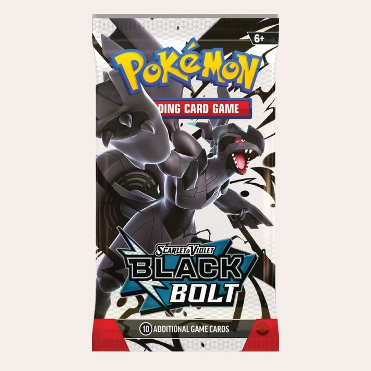 Pokemon Black Bolt Booster Pack | Scarlet & Violet | Trading Card Game