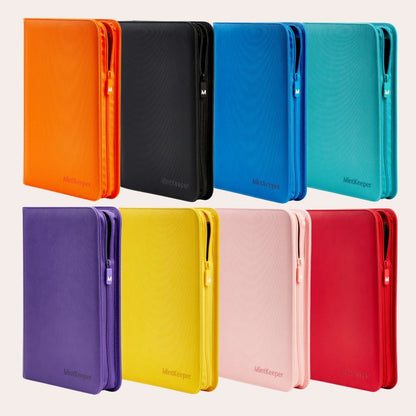 MintKeeper - 9 Pocket Premium Zip Trading Card Binder - 360 Pockets