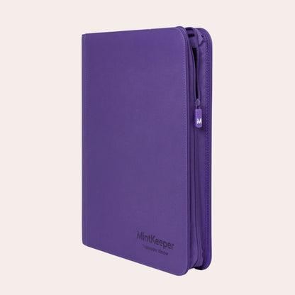 MintKeeper - 9 Pocket Premium Zip Trading Card Binder - 360 Pockets