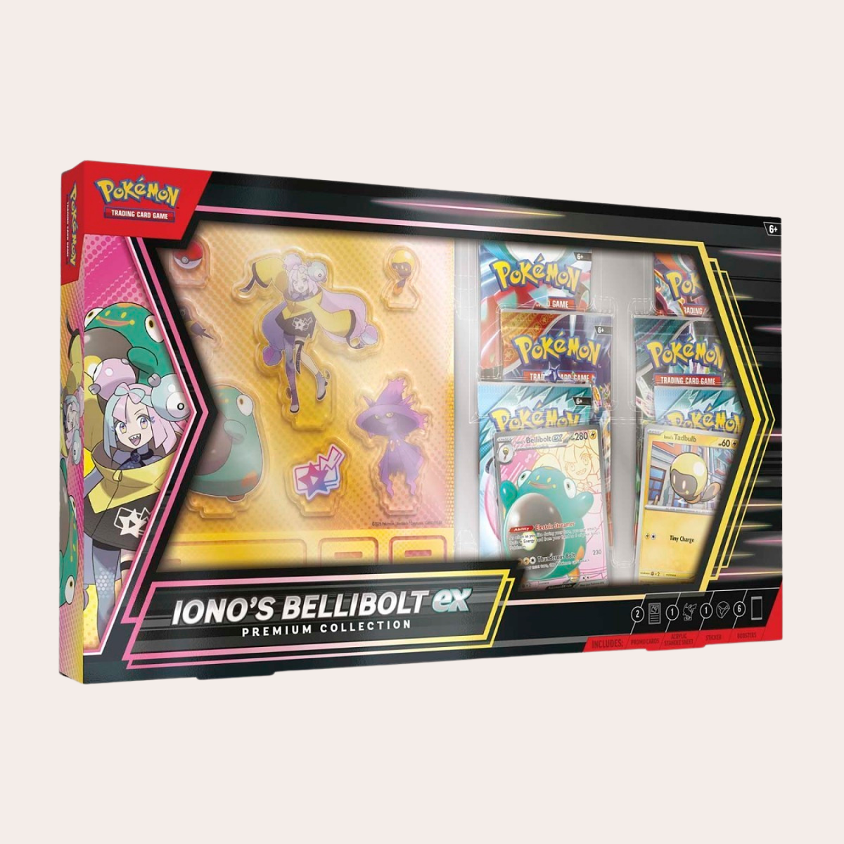 Pokemon Iono's Bellibolt ex Premium Collection Box | Trading Card Game