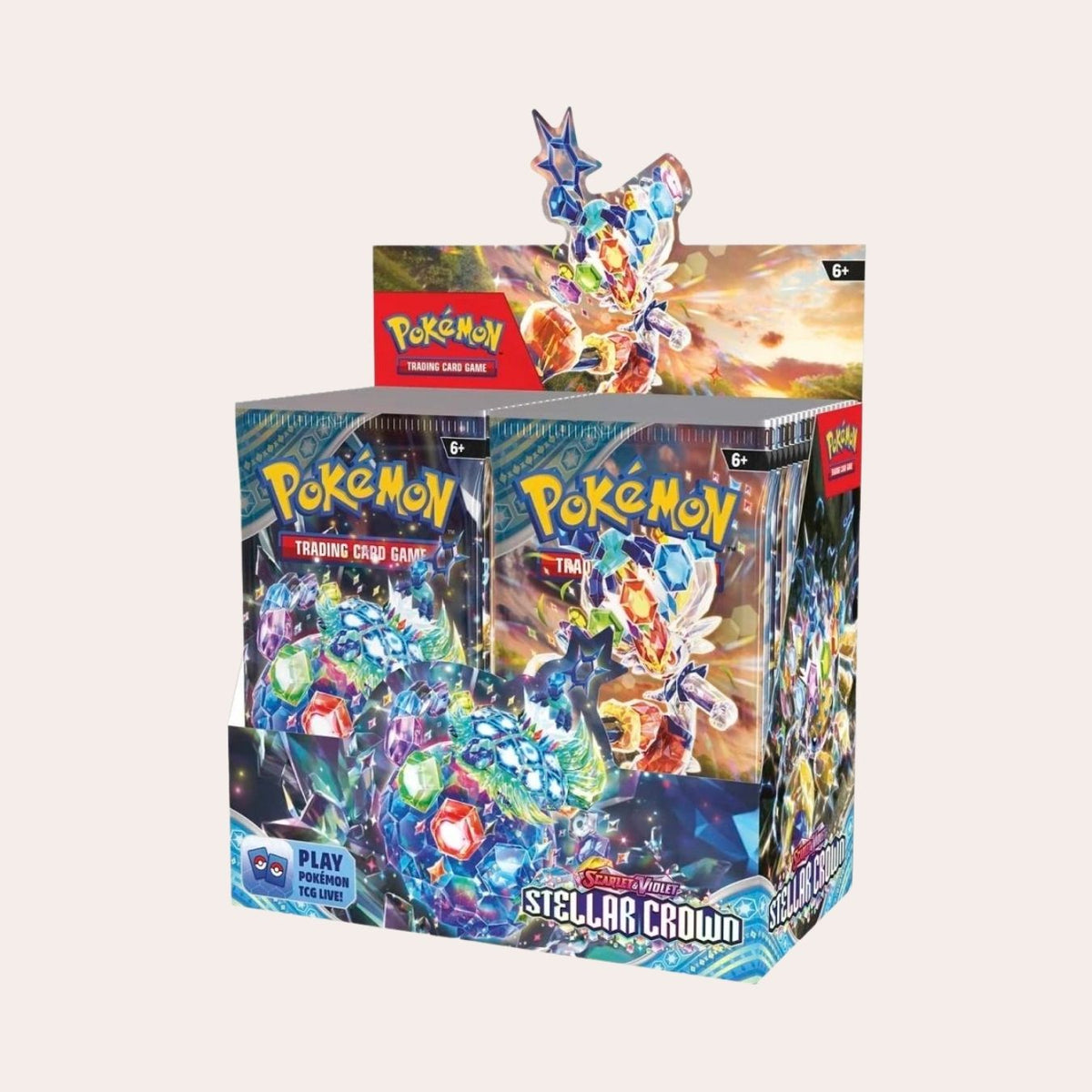 Pokemon Scarlet & Violet Stellar Crown Booster Box | Trading Card Game